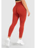 SMILODOX Leggings Amaze Scrunch Pro in Terakotta