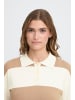 ICHI Langarm IHBOSTON Loose fit in SEPIA TINT COMB POLO