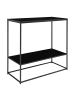 House Nordic Konsolentisch VITA Schwarz 80x36 cm