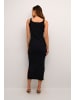 Kaffe Kleid KAcarna Slim fit in Black Deep