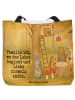 Mr. & Mrs. Panda Shopper Tasche Waldtiere Picknick Design mit Sp... in Weiß