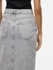 Vila Jeansrock in Light Grey Denim