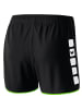 erima Classic 5-C Shorts in schwarz/green