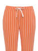 VIVANCE DREAMS Pyjama in orange-gestreift