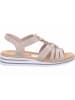 rieker Keilsandalette in beige