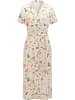 ragwear Sommerkleid Sawira Long Print in Ivory
