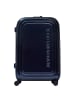 Mandarina Duck Logoduck + Metal 4 Rollen Trolley L 75 cm mit Dehnfalte in blue indigo