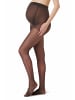 Noppies Strumpfhose 2-Pack Maternity Tights 20 Den in Nearly black