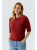 Oui Pullover in red pear