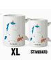 Mr. & Mrs. Panda Tasse Einhorn Teddy ohne Spruch in Weiß