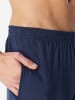 Schiesser Loungeanzug Selected Premium Warming in Deep Sea Blue