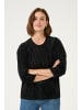 Kaffe Langarm-Bluse KAcaca in Black Deep CC.