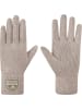 Normani Outdoor Sports Kinder Merino Strick-Fingerhandschuhe Berlingen in Beige