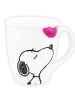 United Labels The Peanuts Tasse Snoopy - Ein Kuss am Morgen  280 ml in Mehrfarbig