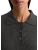 Marc O'Polo DENIM Polo-Strickkleid A-Shape in Anthra Melange