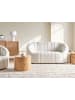 Beliani 2-Sitzer Sofa MALUNG in Weiß - (W) 138 x (H) 68 x (L) 79 cm