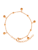 Steel_Art Armkette mit Anhänger Emilia rose goldfarben in rosegoldfarben