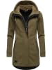 ragwear Sweatjacke Letti Bonded in Olive