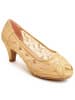 Montevita Pumps Unnecebapas in Golden