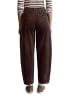 Marc O'Polo DENIM Cordhose Model Airin barrel leg in Espresso Brown