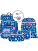 Step by Step CLOUD REFLECT Schulranzen-Set Seashell Pearl 5-tlg. in blau