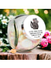 Mr. & Mrs. Panda Bonbonglas Stinktier  mit Spruch in Weiß