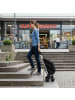 relaxdays Einkaufstrolley in Schwarz - 45 l