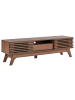 Beliani TV-Schrank DETROIT in Braun - (W) 149 x (H) 44 x (L) 35 cm