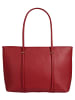 Cluty Shopper FLIORI echt Leder in rot