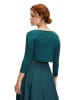 Vera Mont Bolero-Jacke figurbetont in Mystic Emerald