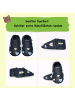 Sayoyo Baby Krabbelschuhe aus Leder, weiche Lauflernschuhe mit rutschfester Sohle 