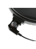 Gourmet Maxx Party-Pfanne elektrisch 1500W schwarz Schwarz
