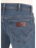 Wrangler Jeans Texas Slim Stretch slim in Blau