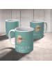 Mr. & Mrs. Panda Becher Geige Freude mit Spruch in Meeresbrise