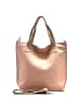 Florence Florence Schultertasche, Shopper Leder rosa ca. 36,5cm