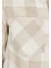 Urban Classics Long Sleeve Shirt in whitesand/lighttaupe