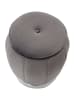 Mauro Ferretti Pouf mit Behälter aus grauem Stoff, Ø 43 x 43 cm