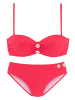 Vivance Bügel-Bandeau-Bikini in knallrot