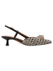 Tamaris Slingpumps in BLACK COMB