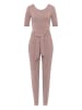 Les Lunes Jumpsuit Layla in dark taupe