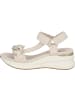 Palado Plateau-Sandaletten Gyapon in Beige