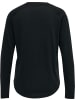 Hummel Sportshirt in Schwarz