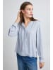 b.young Langarmbluse BYHialice shirt - 20804299  Blusenshirt mit bequemer Passform in Blau