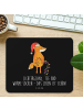 Mr. & Mrs. Panda Mouse Pad Fuchs Weihnachten mit Spruch in Schwarz
