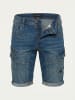 KOROSHI Denim-shorts fÃ¼r mÃ¤nner in blau