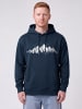 wat? Apparel Sweatshirt Mountains in Dunkelblau