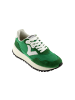 Victoria Viento Nylon-Sneaker aus Leder Grün