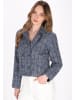 DreiMaster Women Jacket in blue multicolor
