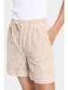 SAINT TROPEZ Shorts KiraSZ Lockere Passform in Brown Sugar
