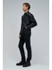 Salsa Jeans Lederjacke Biker in Black